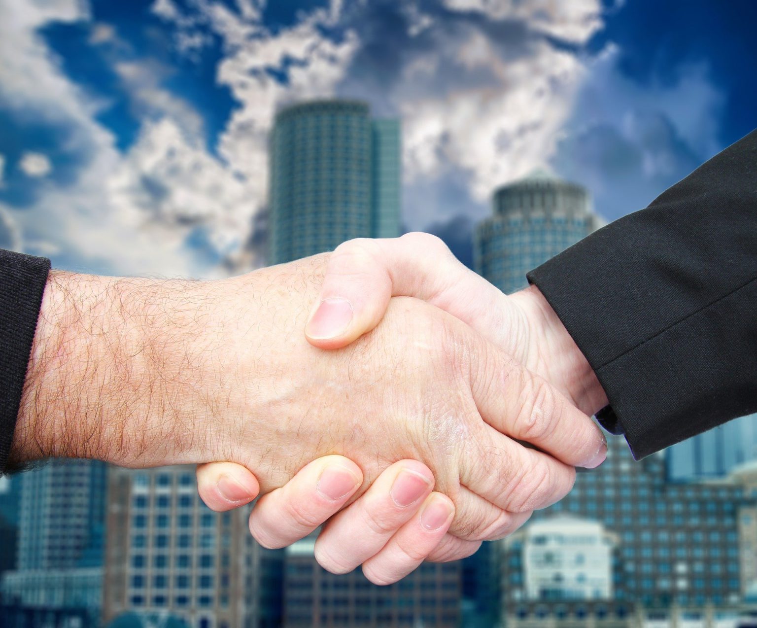 Danke, Handshake, Support, Implementierung & Support, Initiativ Bewerben,